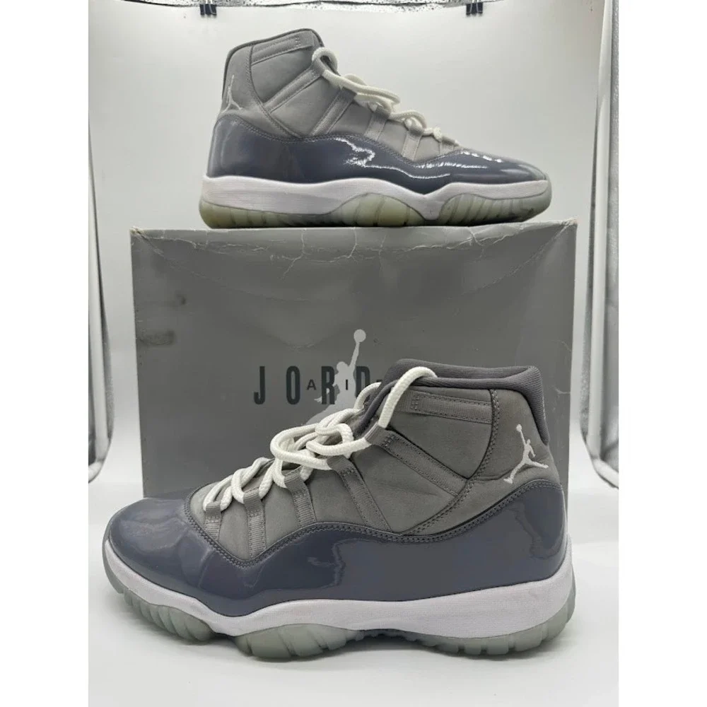 Air Jordan 11 Retro Cool Grey 2021 Mens Size‎ 13 CT8012-005 Medium Grey Sneakers